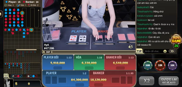 Sức Hút Đỉnh Cao Baccarat BigWin Livestream Tại B52 Club Đẳng Cấp Số Một