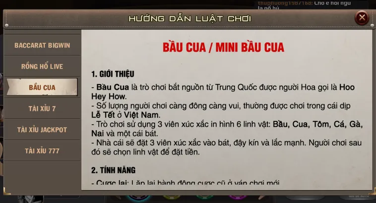 Bùng Nổ Cảm Xúc Cùng Siêu Phẩm Casino Bầu Cua tại B52 Club Đẳng Cấp Số Một