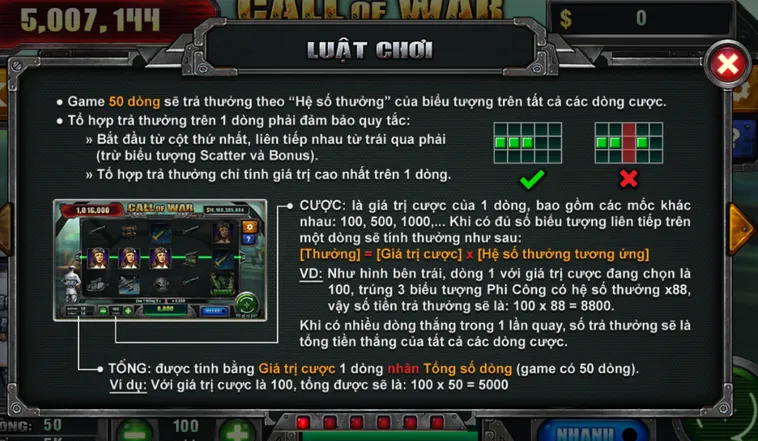 Chinh Phục Siêu Phẩm Nổ Hũ Call Of War Tại B52 Club Đầy Hào Hứng
