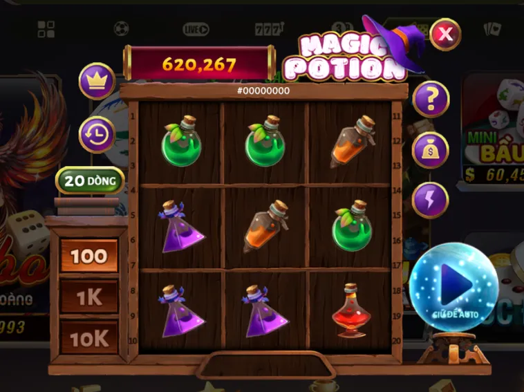 Siêu Phẩm Minigame Magic Potion Tại B52 Club Đậm Chất Anh Hùng Sử Thi