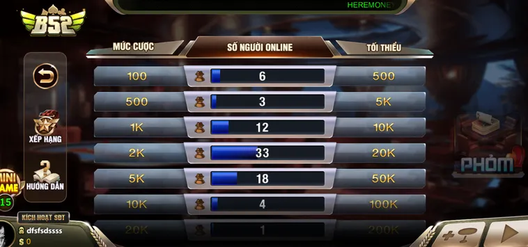 Chinh Phục Siêu Phẩm Phỏm Tại B52 Club Với Cơ Hội Săn Thưởng Khổng Lồ