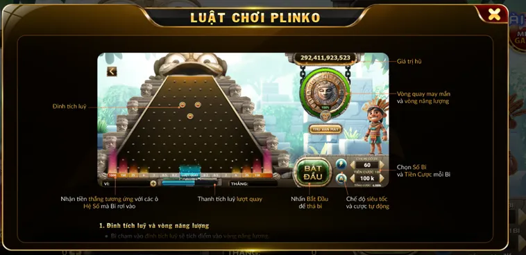 Chinh Phục Siêu Phẩm Plinko Tại B52 Club Đẳng Cấp Dành Cho Các Tay Săn Hũ