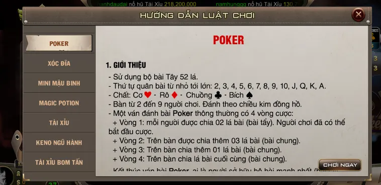 Chinh Phục Siêu Phẩm Poker Tại B52 Club Với Những Phần Thưởng Giá Trị Nhất