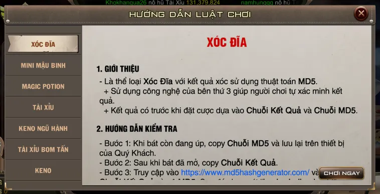 Khám Phá Thiên Đường Giải Trí Cá Cược Casino Xóc Đĩa tại B52 Club Đỉnh Cao
